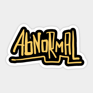 abnormal Sticker